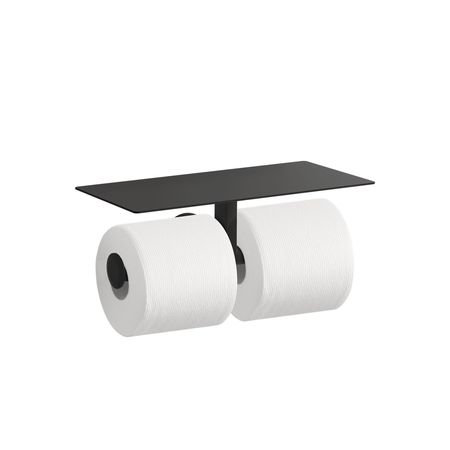 KOHLER Components Covered Double Toilet Paper Holder 78384-BL
